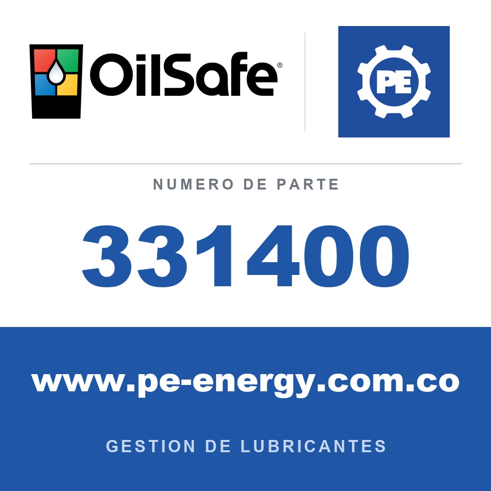 OilSafe 331400 - Herramienta para grasa de 4 vías de OilSafe - Grande