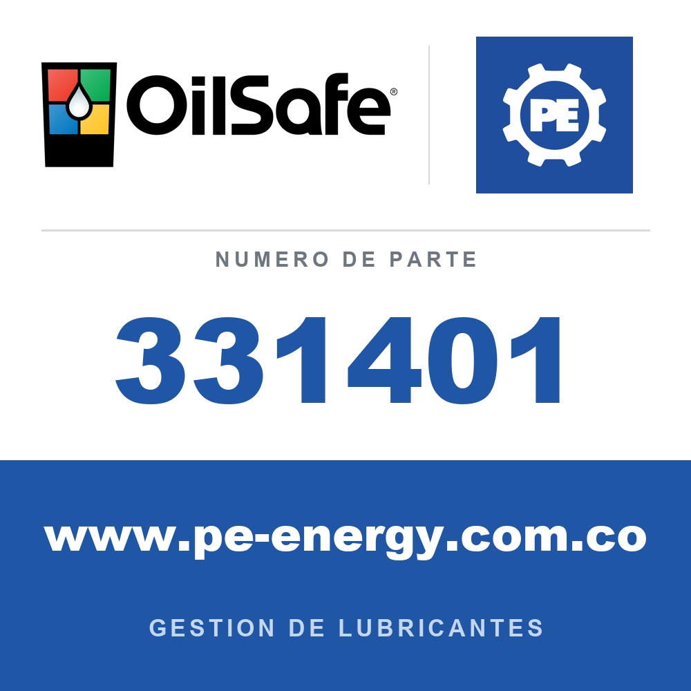 OilSafe 331401 - Herramienta para grasa de 4 vías de OilSafe - Pequeña
