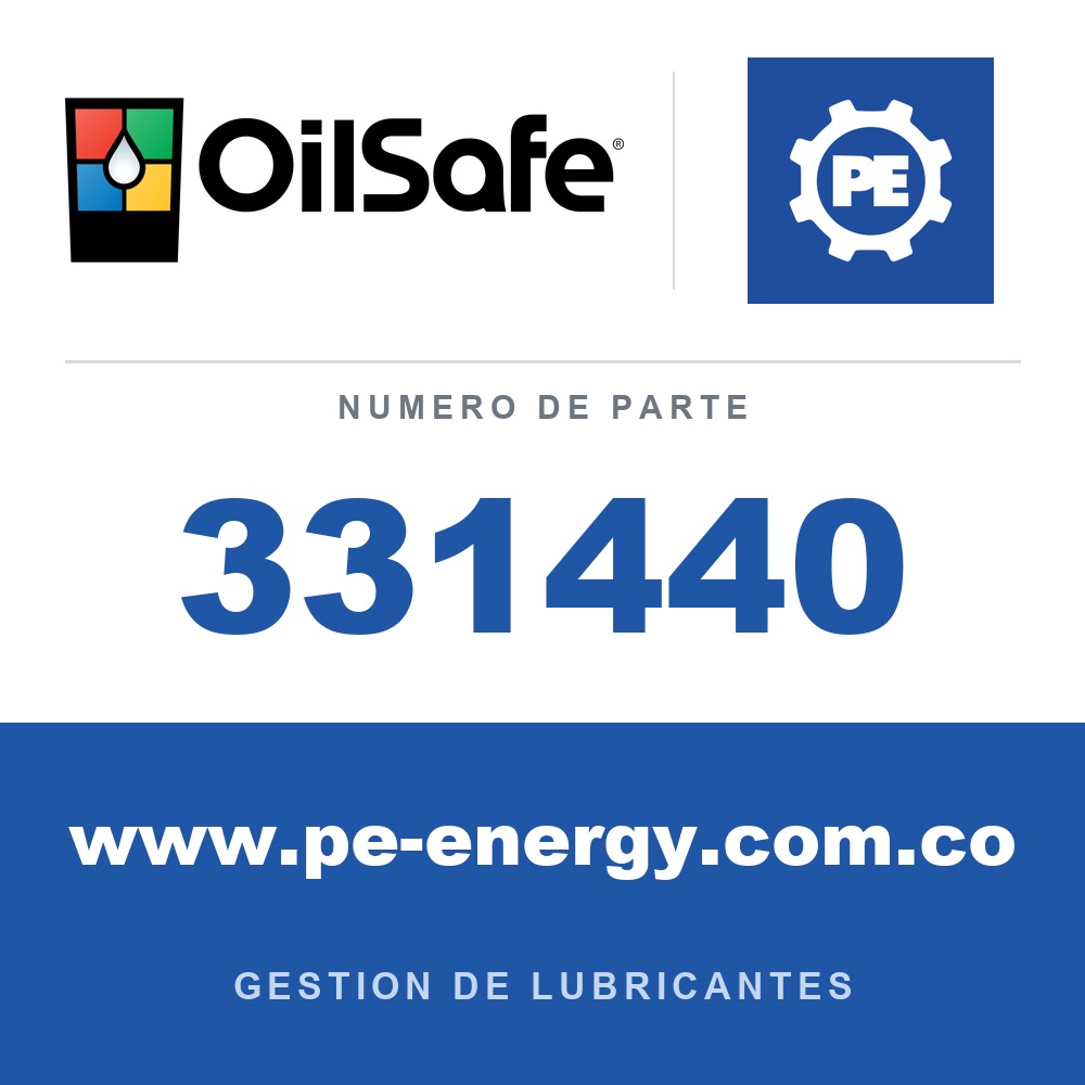 OilSafe 331440 - OilSafe Bomba de llenado de grasa