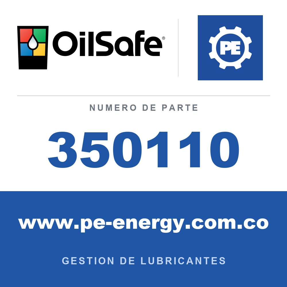 OilSafe 350110 - OilSafe Batería recargable 18.5v, 1.5 AH, Li Ion