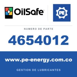 OilSafe 4654012 - OilSafe Columna acrílica de 12" de largo, con anillos de nivel y respiradero de 3 micron