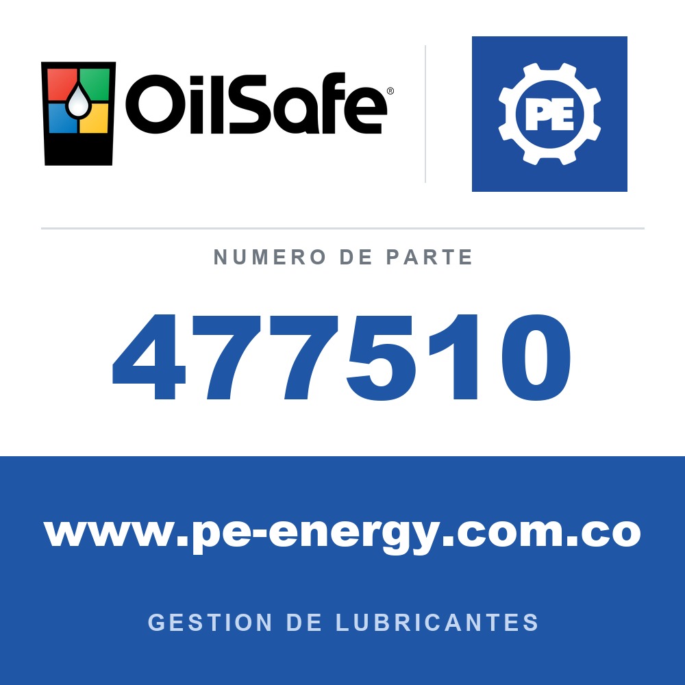 OilSafe 477510 - OilSafe Kit de cubo con roscas NPT de 1", 4 tapones de acero inoxidable y válvula de muestreo de alto flujo