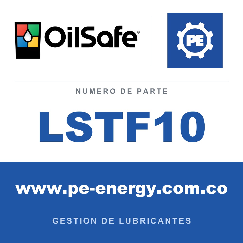 OilSafe LSTF10 - OilSafe Filtro de 10 um Lustor - Largo