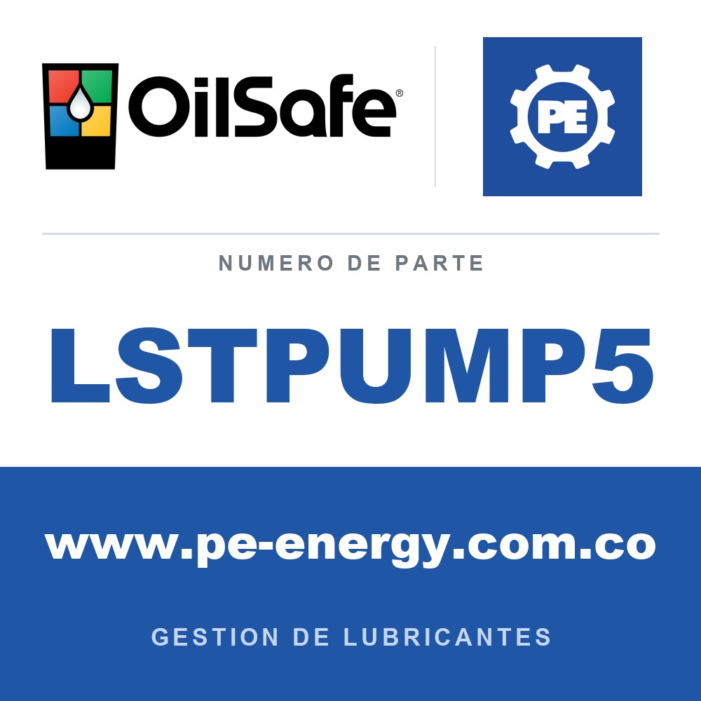 OilSafe LSTPUMP5 - OilSafe Bomba neumática 5:1
