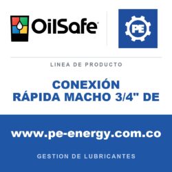 OilSafe CONEXIÓN RÁPIDA MACHO 3/4" DE - OilSafe CONEXIÓN RÁPIDA MACHO 3/4" DE