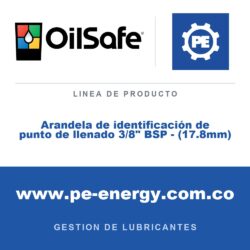 OilSafe Arandela de identificación de punto de llenado 3/8" BSP - (17.8mm) - OilSafe Arandela de identificación de punto de llenado 3/8" BSP - (17.8mm)