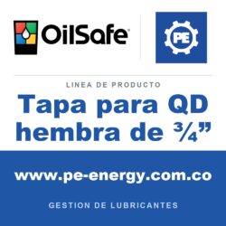 OilSafe Tapa para QD hembra de ¾” - OilSafe Tapa para QD hembra de ¾”