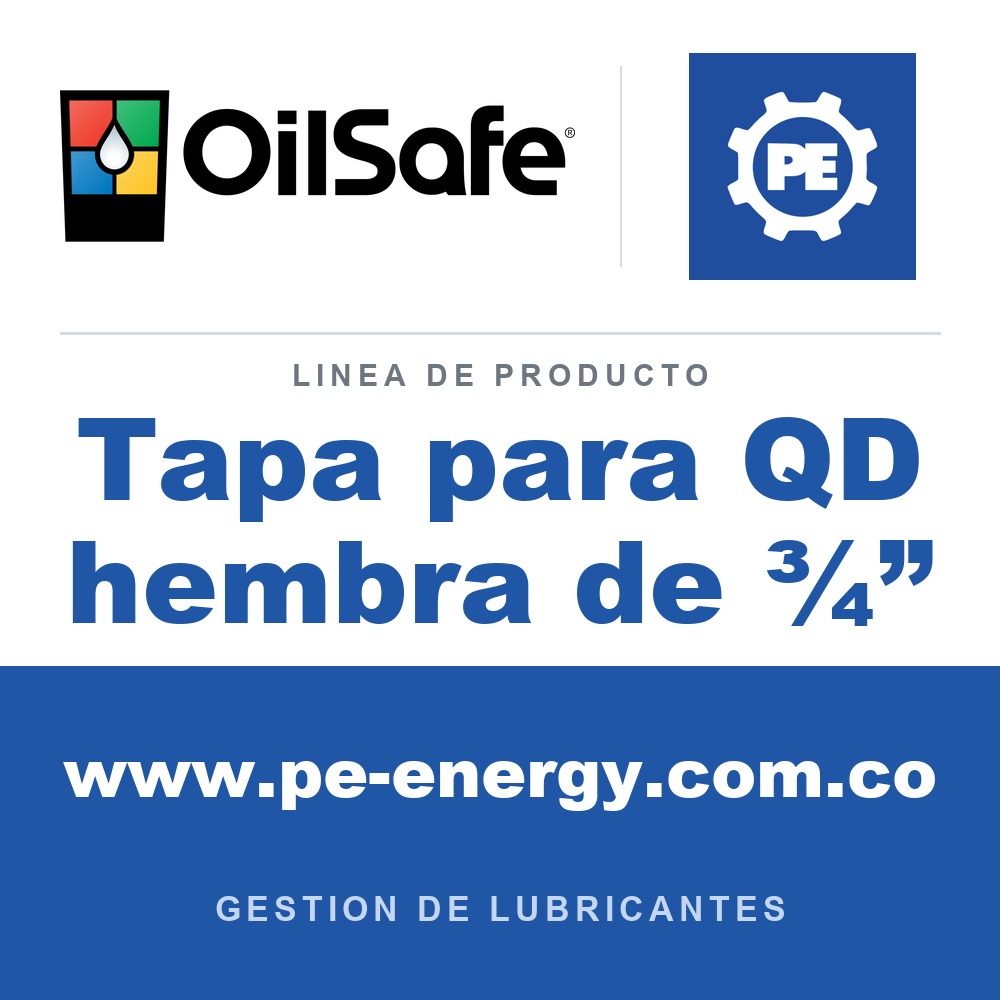 OilSafe Tapa para QD hembra de ¾” - OilSafe Tapa para QD hembra de ¾”