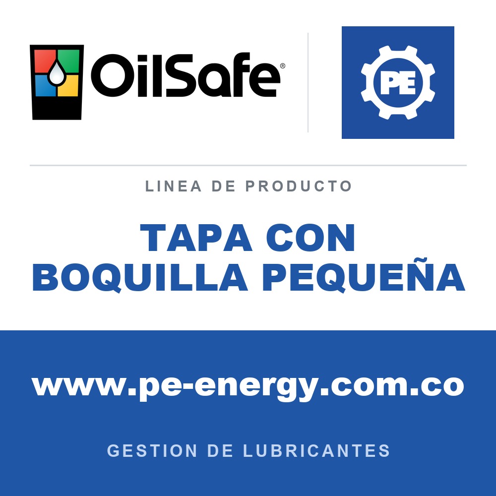 OilSafe TAPA CON BOQUILLA PEQUEÑA - Tapa con boquilla pequeña OilSafe