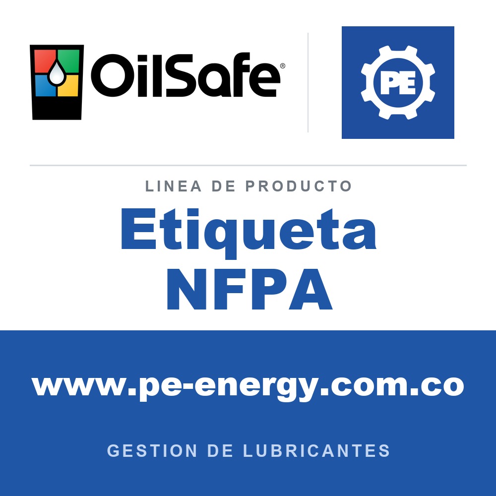 OilSafe Etiqueta NFPA - OilSafe Etiqueta NFPA