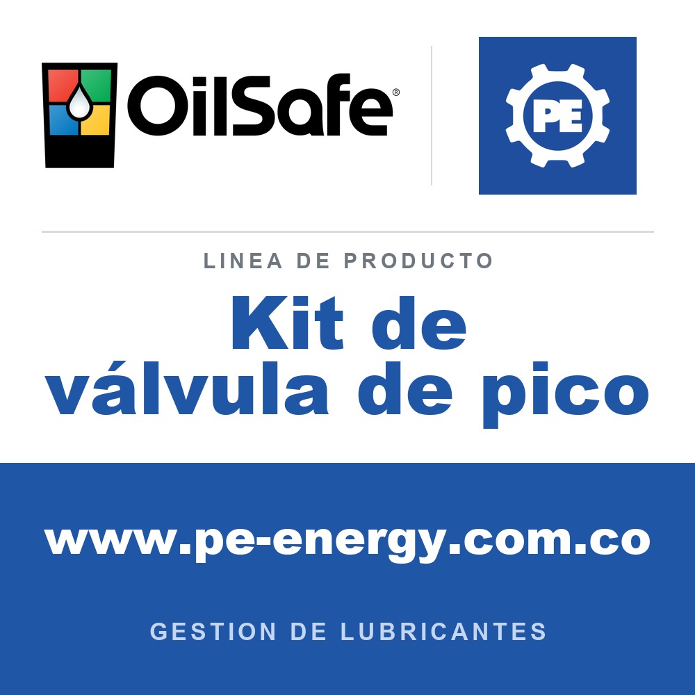OilSafe Kit de válvula de pico - OilSafe Kit de válvula de pico