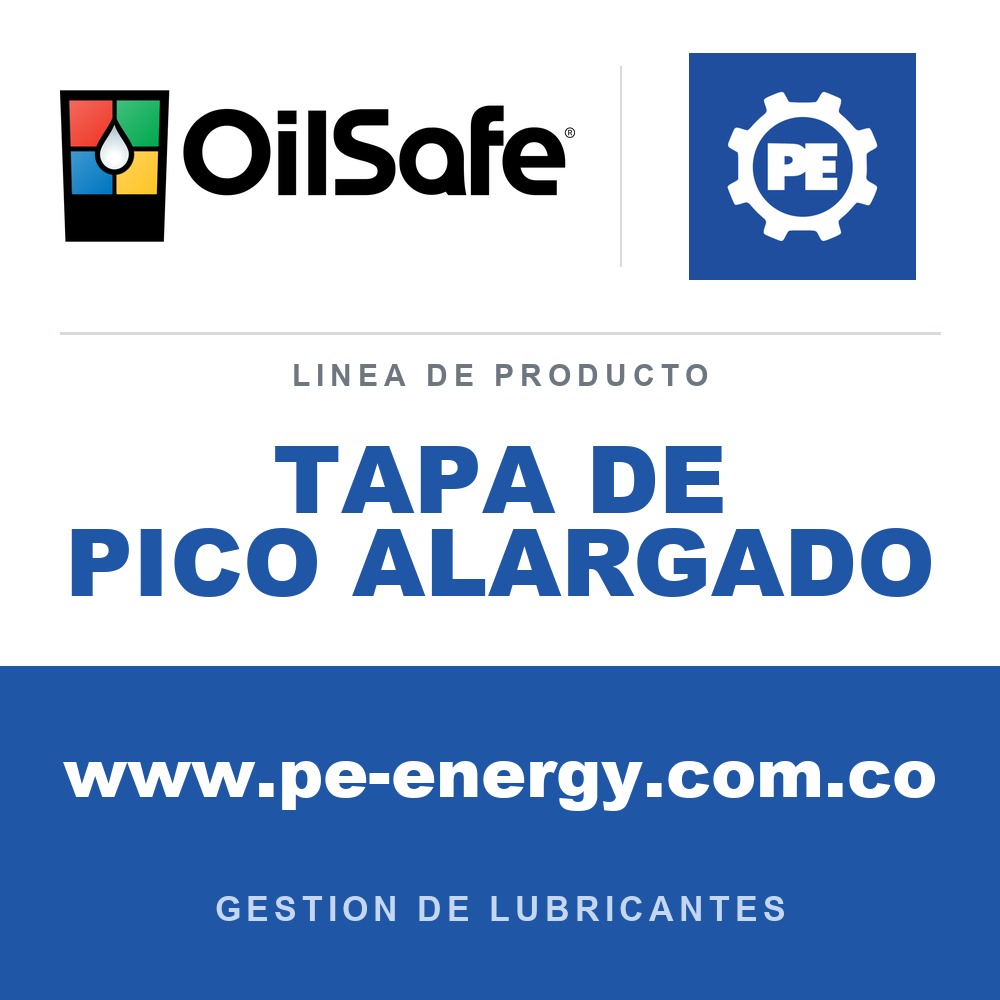 OilSafe TAPA DE PICO ALARGADO - Tapa de pico alargado OilSafe