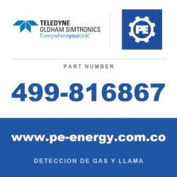 Oldham Simtronics 499-816867 - Oldham Simtronics 499-816867 Placa de montaje para tubería, kit GD10P, M8x2,5" A4 (para poste de 2")