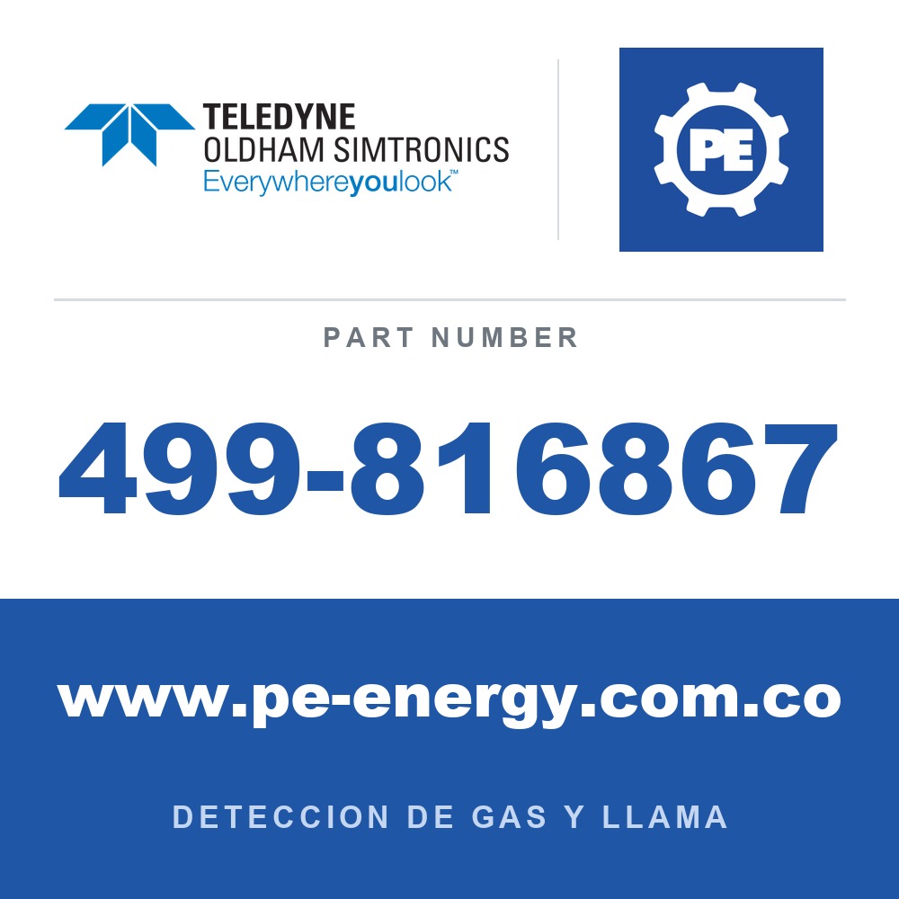 Oldham Simtronics 499-816867 - Oldham Simtronics 499-816867 Placa de montaje para tubería, kit GD10P, M8x2,5" A4 (para poste de 2")