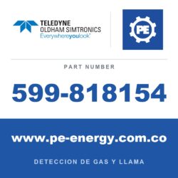 Oldham Simtronics 599-818154 - Oldham Simtronics 599-818154 Conector de prueba de gas GD10P