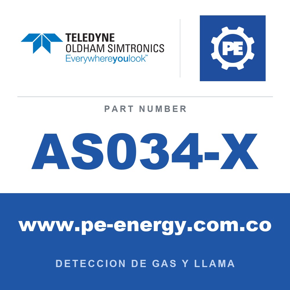 Oldham Simtronics AS034-X - Oldham Simtronics AS034-X Cámara de medición de flujo para aplicaciones de muestreo