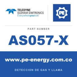 Oldham Simtronics AS057-X - Oldham Simtronics AS057-X 2 x abrazaderas en U SS316 para tubería de 2"
