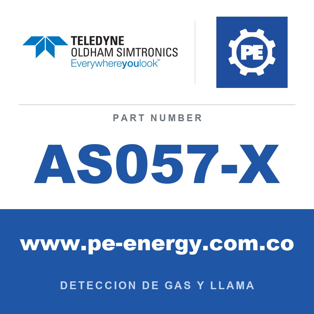 Oldham Simtronics AS057-X - Oldham Simtronics AS057-X 2 x abrazaderas en U SS316 para tubería de 2"