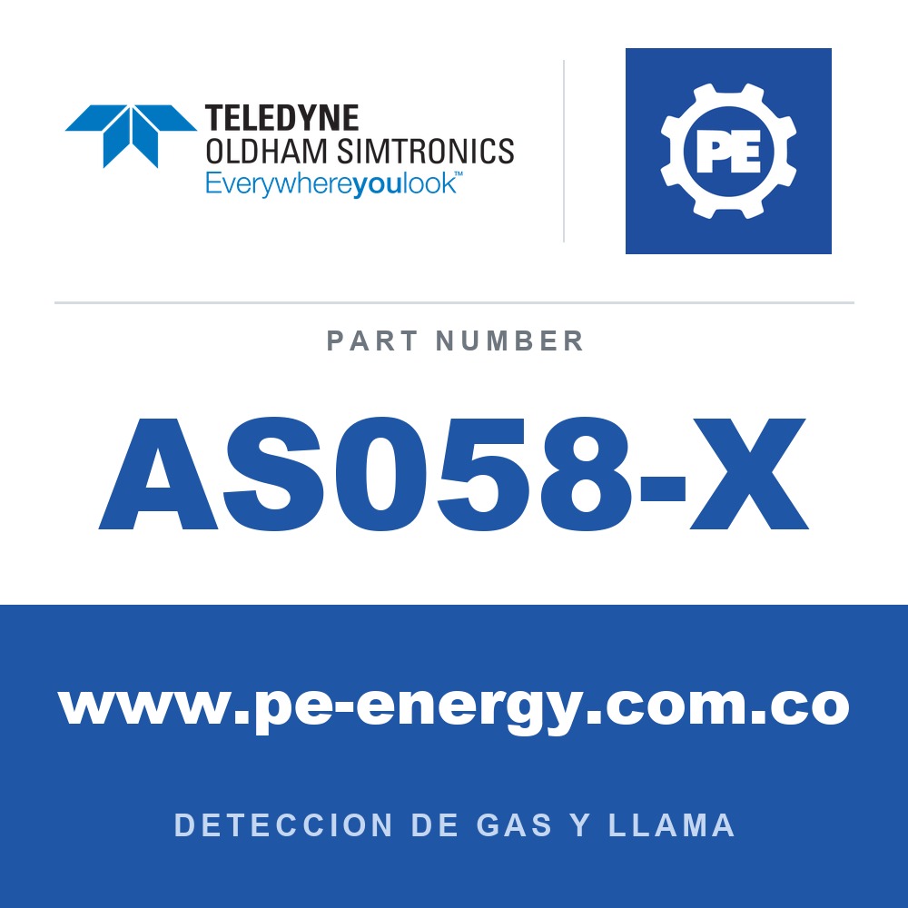 Oldham Simtronics AS058-X - Oldham Simtronics AS058-X 2 x pernos en U de SS316 para tubería de 2.5"