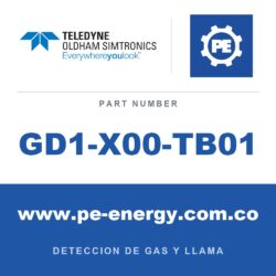 Oldham Simtronics GD1-X00-TB01 - Oldham Simtronics GD1-X00-TB01 Placa de instalación multiposición (SS 316L)