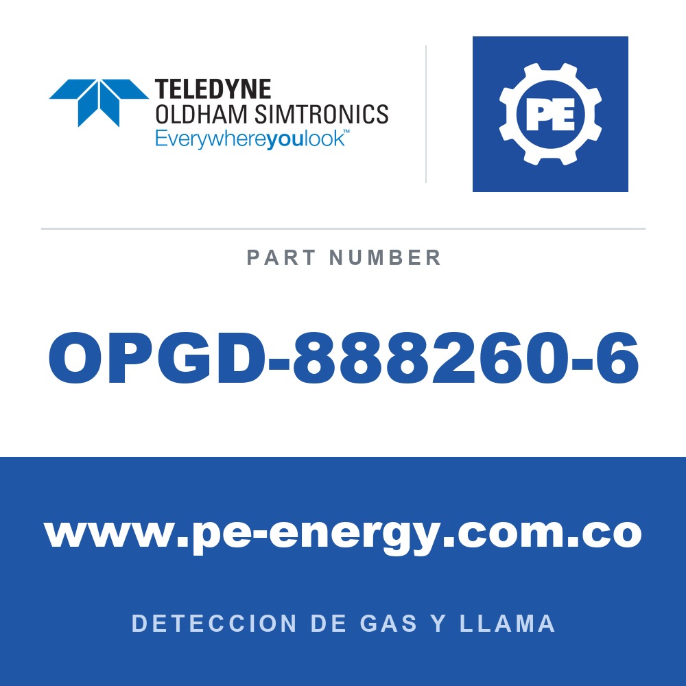 Oldham Simtronics OPGD-888260-6 - Oldham Simtronics OPGD-888260-6 Nivel de alarma del filtro de verificación de funcionamiento: calibración de etileno