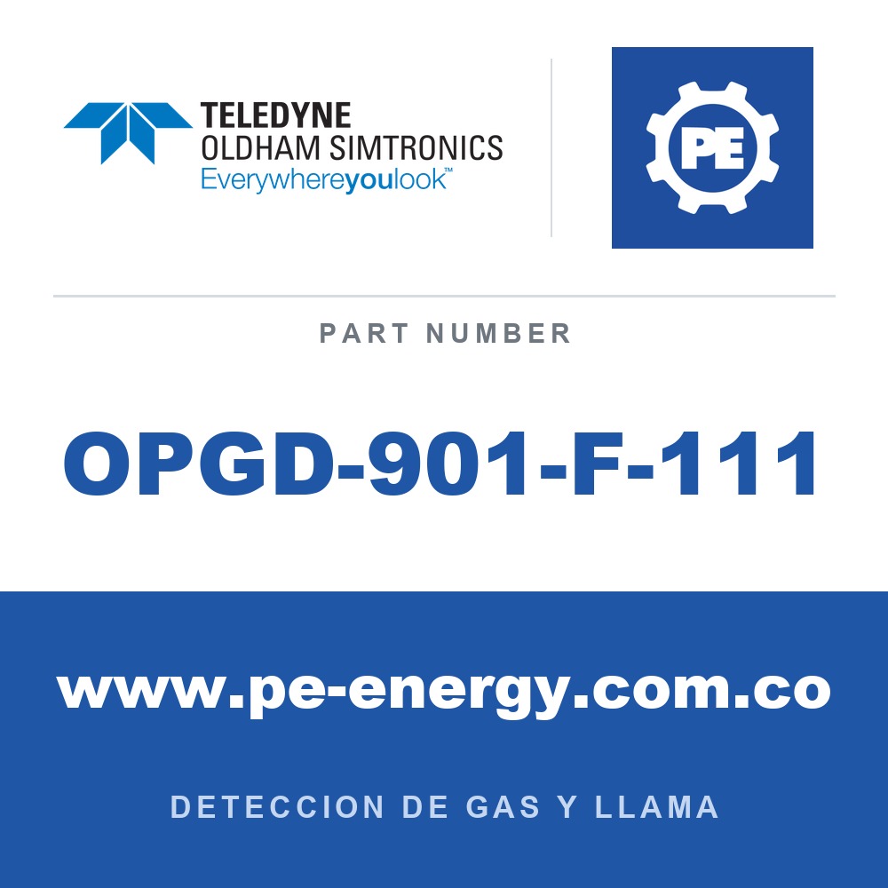 Oldham Simtronics OPGD-901-F-111 - Oldham Simtronics OPGD-901-F-111 Quasar 901, 7-20 m, FM, M25. El SafEye Quasar 900 es un detector infrarrojo de trayectoria abierta para