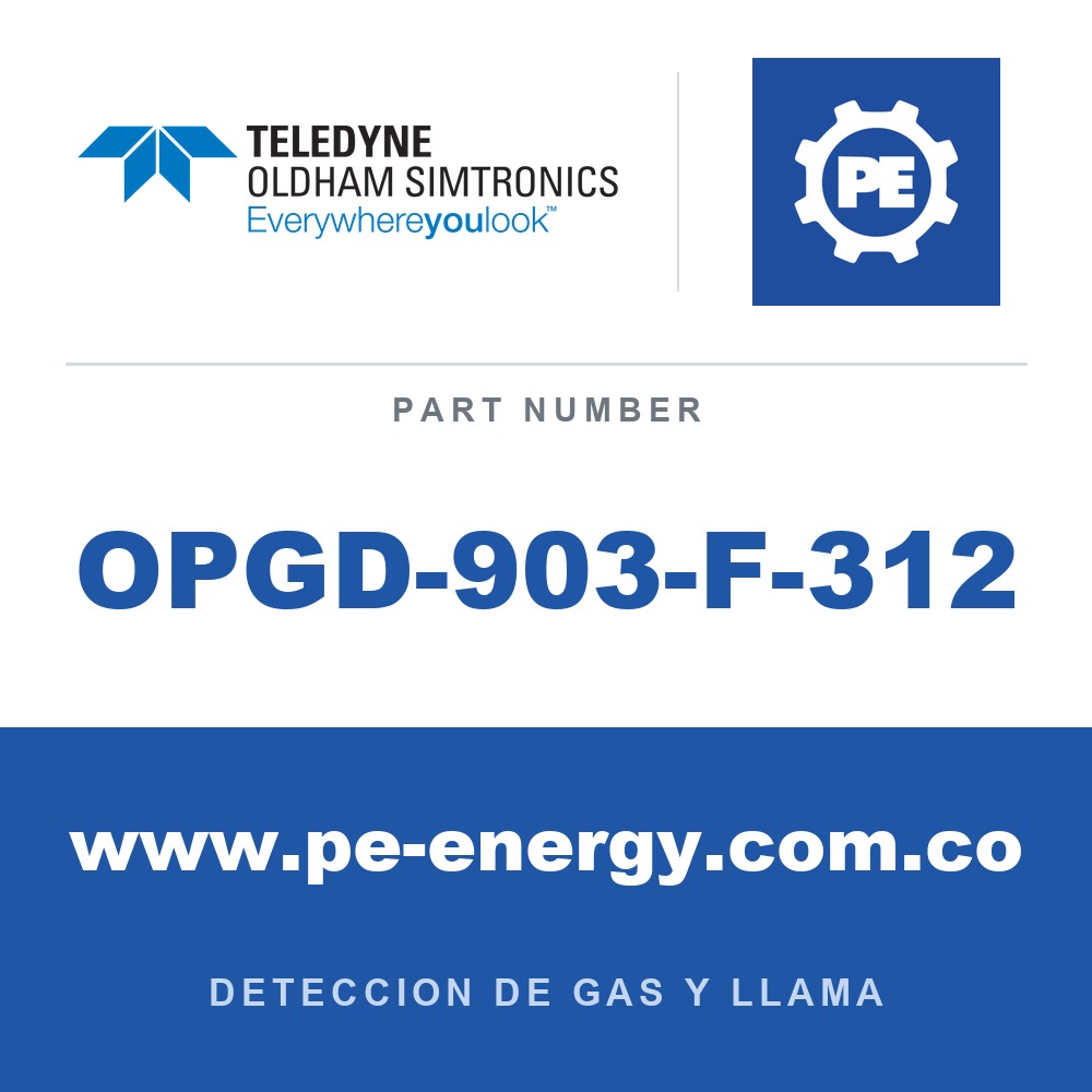 Oldham Simtronics OPGD-903-F-312 - Oldham Simtronics OPGD-903-F-312 Quasar 903, 35-100 m, FM, ¾ NPT