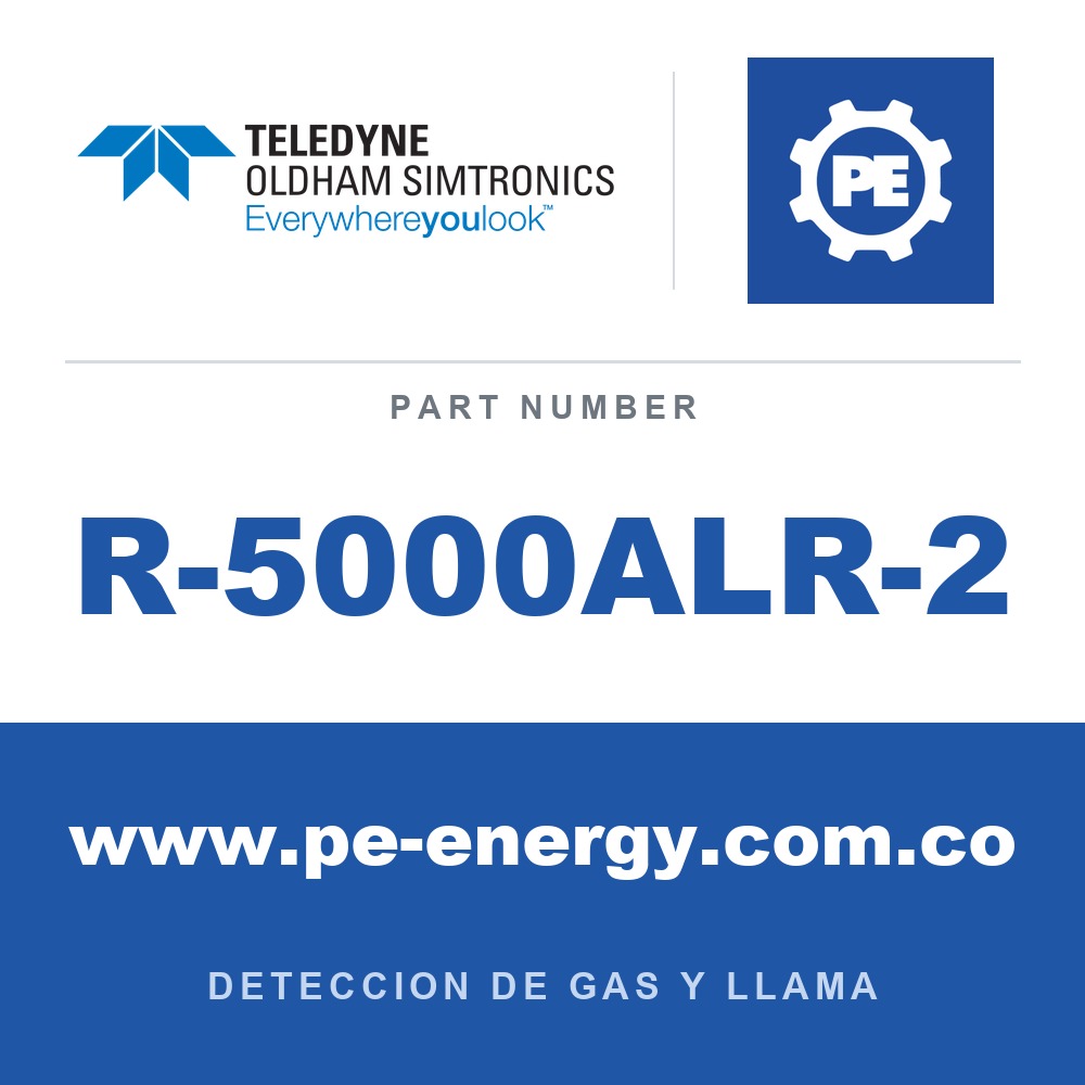 Oldham Simtronics R-5000ALR-2 - Oldham Simtronics R-5000ALR-2 Módulo de pantalla con relés, carcasa de aluminio (usar solo con unidades de fuente de 4-20mA)
