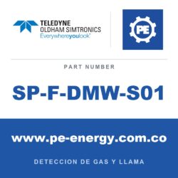 Oldham Simtronics SP-F-DMW-S01 - Oldham Simtronics SP-F-DMW-S01 Ensamblaje de montaje en ducto, con ventana de zafiro.