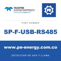 Oldham Simtronics SP-F-USB-RS485 - Oldham Simtronics SP-F-USB-RS485 Kit de convertidor USB/RS485 para puerto USB de PC/computadora portátil, incluye comunicador de detector
