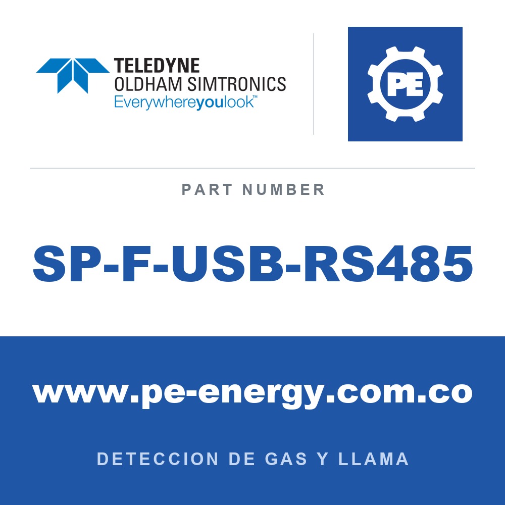 Oldham Simtronics SP-F-USB-RS485 - Oldham Simtronics SP-F-USB-RS485 Kit de convertidor USB/RS485 para puerto USB de PC/computadora portátil, incluye comunicador de detector