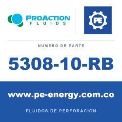 ProAction Fluids 5308-10-RB - ProAction Fluids Aditivo de control de filtración y fuerza de gel BoreShield - Caja de 10 botellas EZ