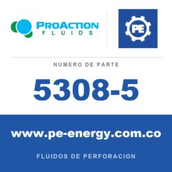 ProAction Fluids 5308-5 - ProAction Fluids BoreShield aditivo para control de filtración y fuerza de gel - Cubeta de 5 galones