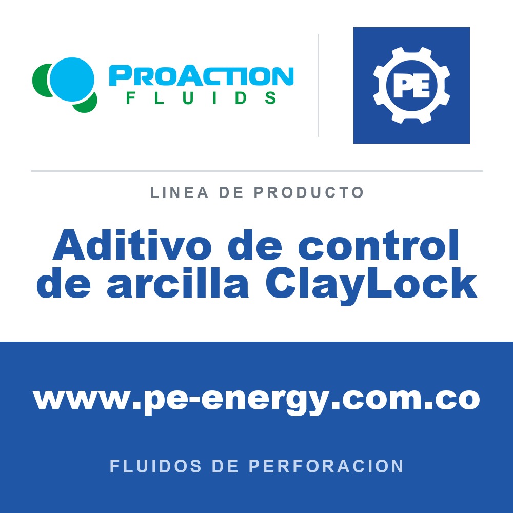 ProAction Fluids Aditivo de control de arcilla ClayLock - ProAction Fluids Aditivo de control de arcilla ClayLock