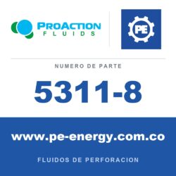 ProAction Fluids 5311-8 - ProAction Fluids Aditivo viscosificante, lubricante y de control de filtración GeoSweep HD - Caja de 8 bolsas EZ