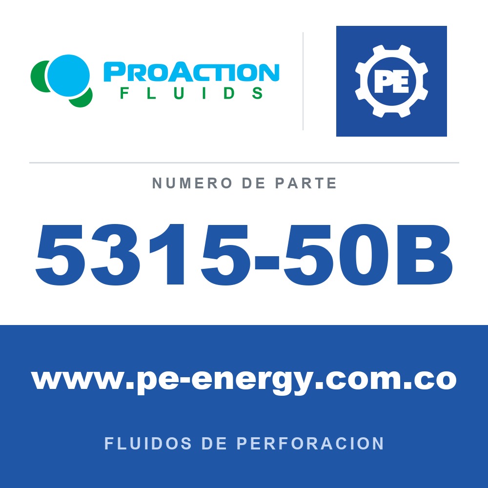ProAction Fluids 5315-50B - ProAction Fluids ProVis HYB / Star-Gel Premium Bentonita sódica de Wyoming - Saco de 50 lb