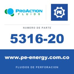 ProAction Fluids 5316-20 - ProAction Fluids Limpiador y desinfectante de tanques, herramientas y equipos DrillClean - Caja de 20 bolsas EZ