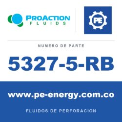 ProAction Fluids 5327-5-RB - ProAction Fluids Fluido HDD de polímero sintético TurboBore - Caja de 5 botellas EZ de 1-gal