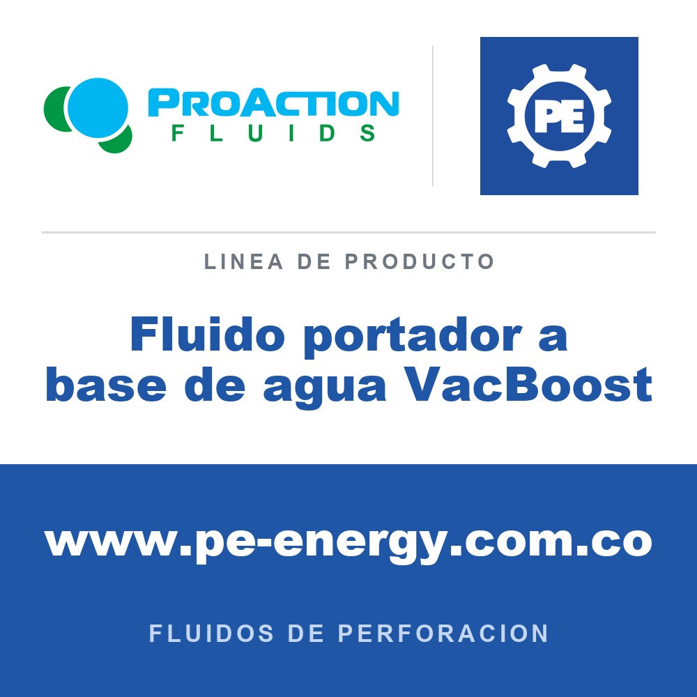 ProAction Fluids Fluido portador a base de agua VacBoost - ProAction Fluids Fluido portador a base de agua VacBoost