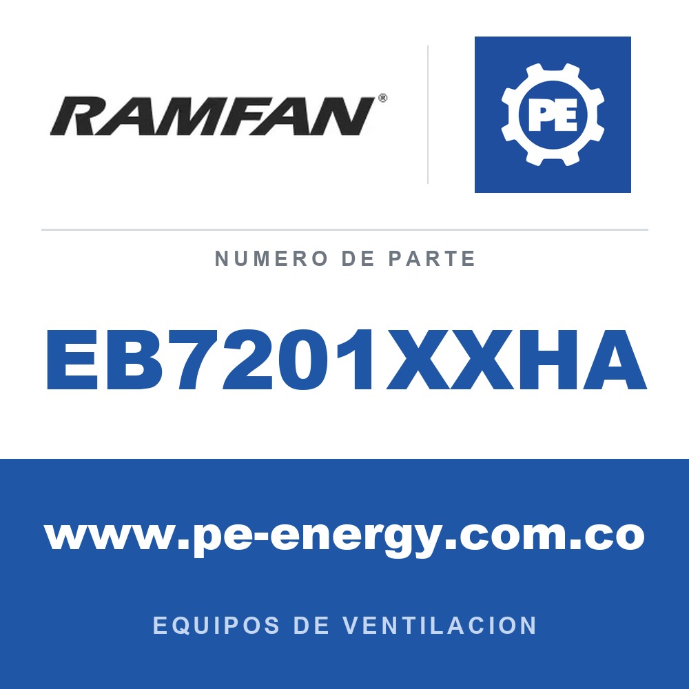 RamFan EB7201XXHA - RamFan EB7201XXHA Ensamblaje de carcasa EFi75xx