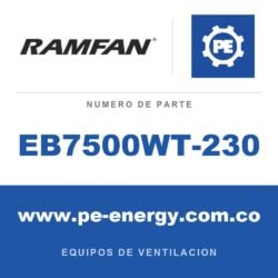 RamFan EB7500WT-230 - RamFan EB7500WT-230 Kit de ventilación para tanques de combustible de aeronaves
