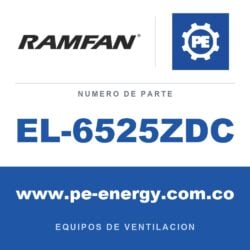 RamFan EL-6525ZDC - RamFan EL-6525ZDC EX150Li ALL Terrain "Paquete de Cero Tiempo de Inactividad"