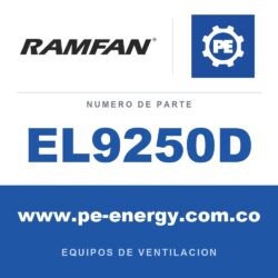 RamFan EL9250D - RamFan EL9250D Soporte de batería para EX50Li-18V