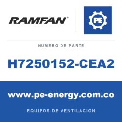 RamFan H7250152-CEA2 - RamFan H7250152-CEA2 Cable de extensión ATEX, 15m, conectores M/H CEAG 16A - 240V