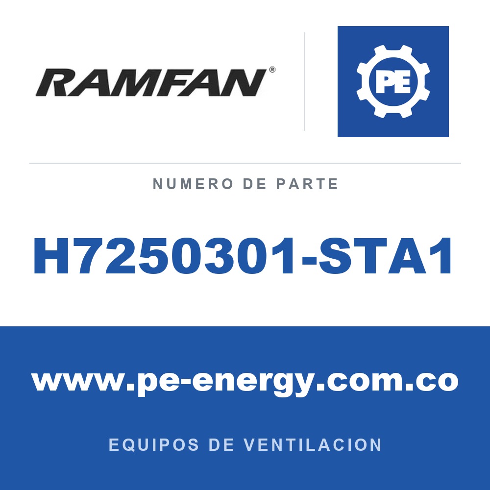 RamFan H7250301-STA1 - RamFan H7250301-STA1 Cable de extensión ATEX, 30m, conectores M/F STAHL 16A - 110V