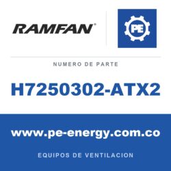 RamFan H7250302-ATX2 - RamFan H7250302-ATX2 Cable de extensión ATEX, 30m, conectores M/F ATX 16A - 240V