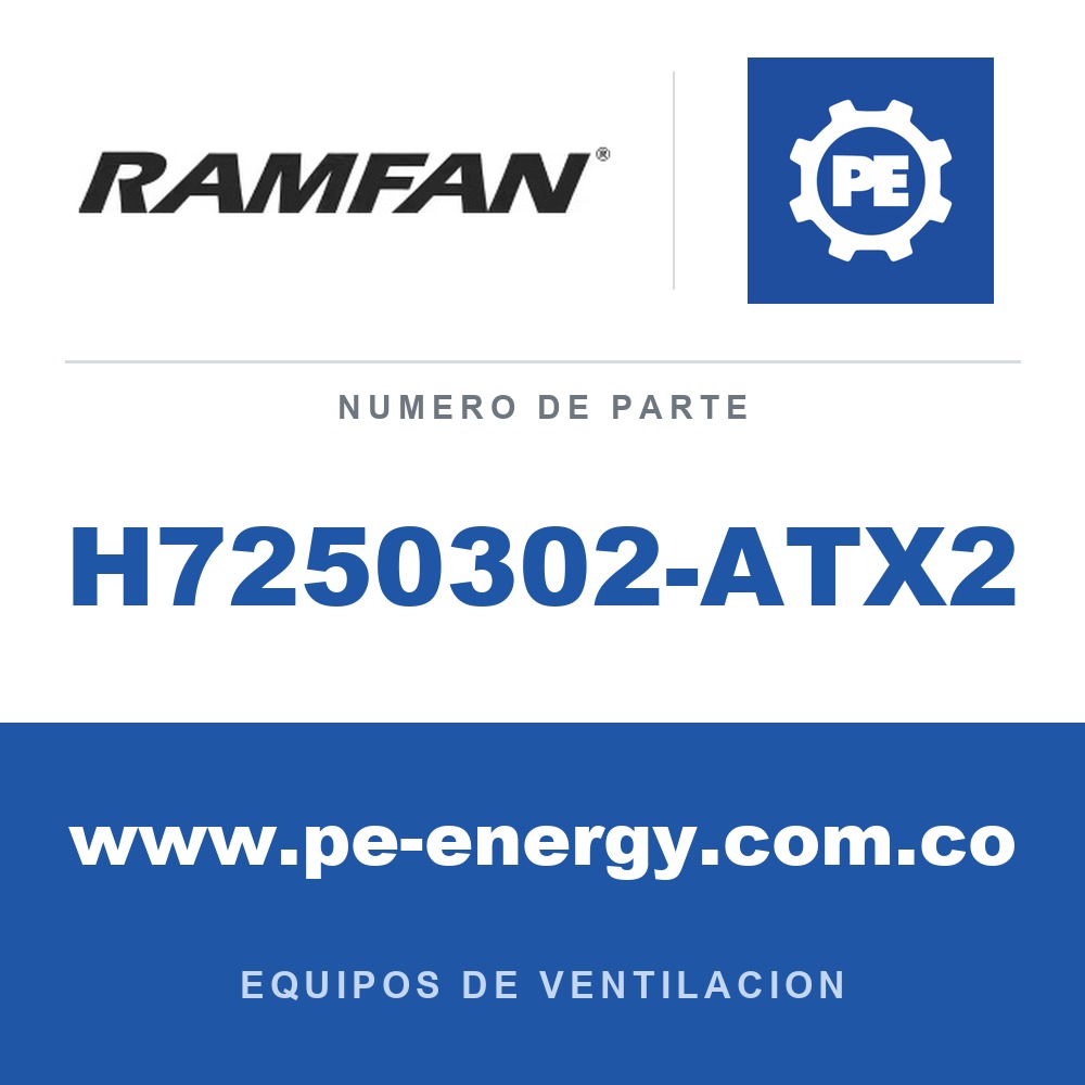 RamFan H7250302-ATX2 - RamFan H7250302-ATX2 Cable de extensión ATEX, 30m, conectores M/F ATX 16A - 240V