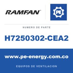 RamFan H7250302-CEA2 - RamFan H7250302-CEA2 Cable de extensión ATEX, 30m, conectores M/F CEAG 16A - 240V
