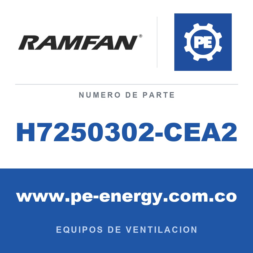 RamFan H7250302-CEA2 - RamFan H7250302-CEA2 Cable de extensión ATEX, 30m, conectores M/F CEAG 16A - 240V