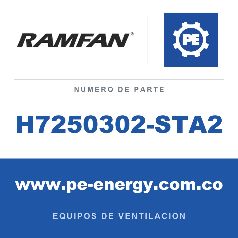 RamFan H7250302-STA2 - RamFan H7250302-STA2 Cable de extensión ATEX, 30m, conectores M/F STAHL 16A - 240V